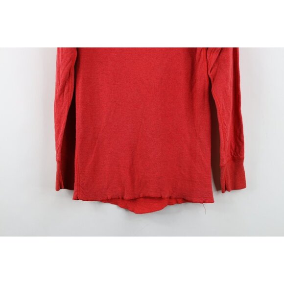 Vtg 70s Streetwear Mens Small Wool Blend Double Wall Thermal Knit T-Shirt USA - Picture 14 of 14